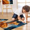 1000-Piece Puzzle for Adults, Orange Cat Under Starry Night, 38 × 52 cm view 4