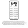 MKAK Happy Easter Wood-Grain Table Runner, 33 x 274 cm view 2