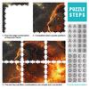 1000-Piece Adult Puzzle – Fiery King of Lions, 38 × 52 cm view 4