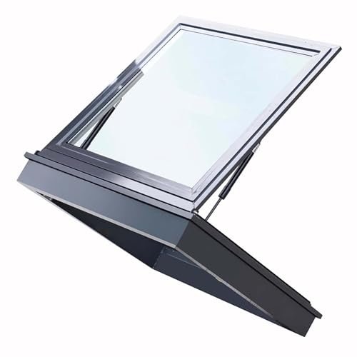 ZJXANMZ Underground Window and Clear-Glass Roof Hatch