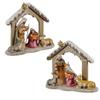 Mysterium Nativity, 1 Piece with Animals and Portal, Resin, Hand-Painted, 22 x 10 x 17 cm view 2