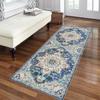 Waazgle Runner Rug for Hallway, Kitchen or Bedroom, 120 x 250 cm view 2