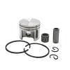 UYTGFO Piston Kit Compatible with STIHL MS180 018 MS 180 Chainsaw, 38 mm, with Rings, 10 mm Pin, Circlip and Needle Bearing view 3