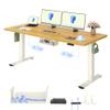 FLEXISPOT Electric Height-Adjustable Desk, Dual Motor, 180 x 80 cm view 1