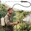 Garden Spray Wand | Stainless Steel Hand Sprayer with Telescoping Pole view 3