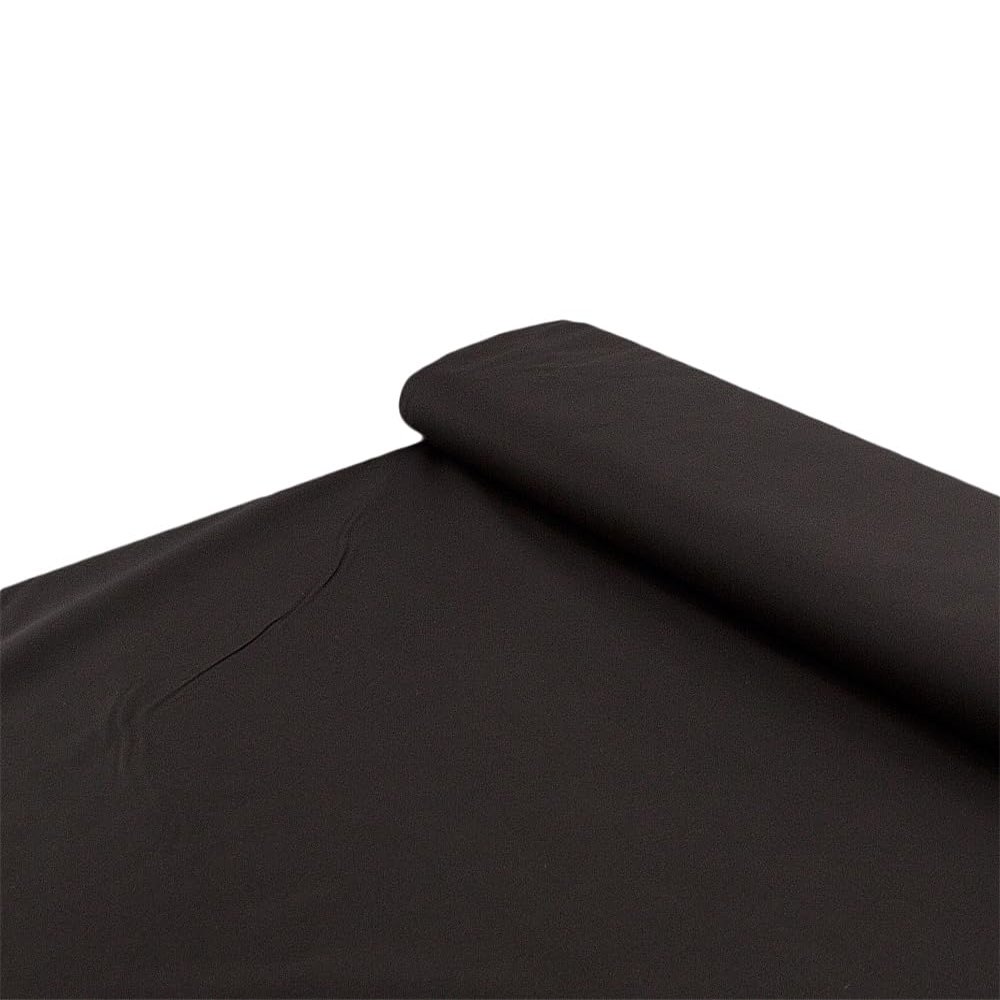 Cotton Fabric | Solid Color | 100% Cotton | Soft, Durable & Versatile | From 25 x 150 cm | Dark Mocha