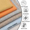 Generic Bench Cushion, 5 cm Thick, Linen Cover, Sky Blue, 160 x 40 x 5 cm view 3
