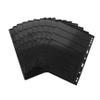 GARIOUANS Standard Plastic Stamp Pages, Black, 10 Sheets view 1