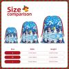 Snowman Gift Bag with Drawstring, Durable and Versatile view 4