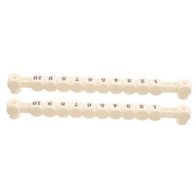 Table Football Score Counters, 2-Pack, White Plastic