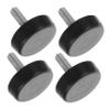 VANZACK 4-Piece Adjustable Rubber Feet for Fitness Equipment and Treadmills view 1