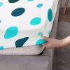 Fitted Sheet Set, White Print, Soft and Comfortable, Geometric Dots, 140 x 200 cm view 3