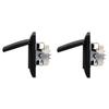 Busch-Jaeger balance SI 2-Piece SCHUKO Outlet Set with Flip Covers, Matte Black view 3