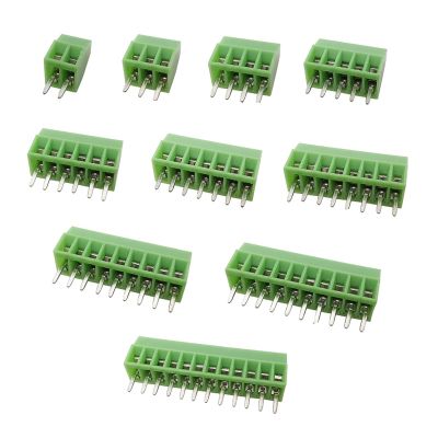 Zhuguiming KF128 PCB Screw Terminal Blocks, 2.54 mm Pitch, 3–16 Pins, 5/10 Pieces