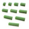 Zhuguiming KF128 PCB Screw Terminal Blocks, 2.54 mm Pitch, 3–16 Pins, 5/10 Pieces view 1