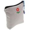 ORFOFE Canvas Period Pad Pouch with Zipper and Buckle Design view 1