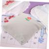 ORFOFE Canvas Period Pad Pouch with Zipper and Buckle Design view 3