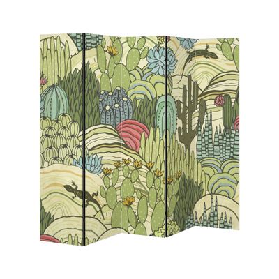 SpaceRebels 5-Panel Room Divider – Double-Sided Printed Folding Screen