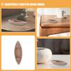 SOIMISS 2-Piece Small Sailboat Model and Rustic Canoe Decor view 3