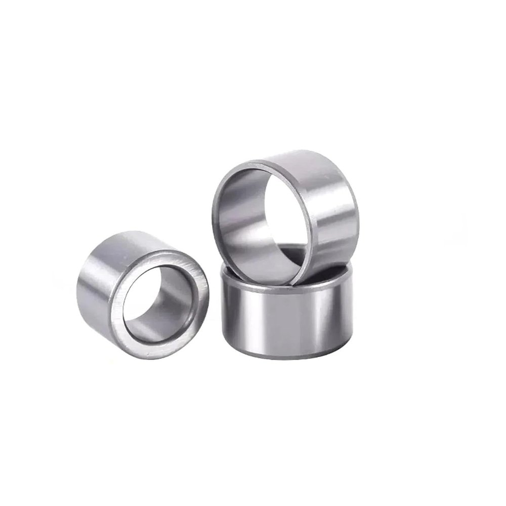 3-Pack Flanged Plain Bushings, 18 mm Bore, 22 mm OD, 16 mm Long