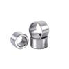 3-Pack Flanged Plain Bushings, 18 mm Bore, 22 mm OD, 16 mm Long view 1