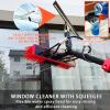 5.4 m Telescopic Window Cleaning Brush with Soap Dispenser and Squeegee view 3