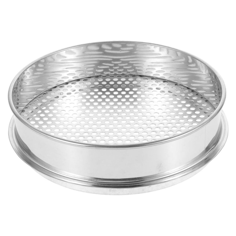 20 cm Stainless Steel Garden Sieve for Efficient Sieving