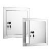 1-Pc. Durable Stainless Steel Access Panel, Waterproof Inspection Door, Twist Lock, 12 x 16 in view 1
