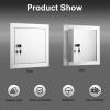 1-Pc. Durable Stainless Steel Access Panel, Waterproof Inspection Door, Twist Lock, 12 x 16 in view 3
