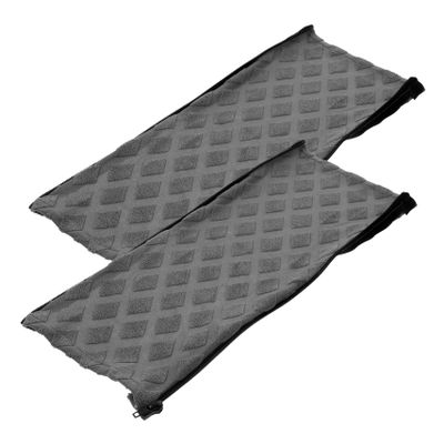 FONDOTIN Stretch Armrest Covers for Office Chairs, 2-Pack, Fabric, Protective