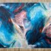 rugsx Lotus Color 36500 Abstract Blue/Red Non-Slip Runner - Washable - 100 x 1250 cm view 4