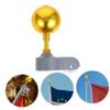 HONMEET Aluminum Alloy Flagpole Cap and Replacement Pulley view 4