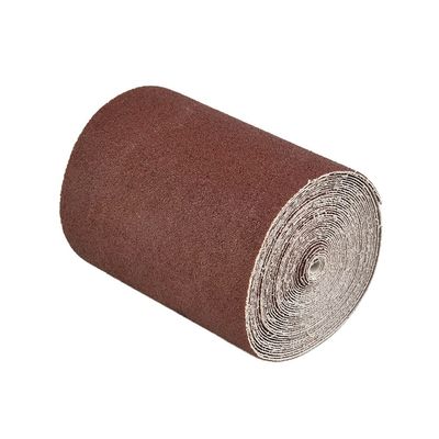 100 mm x 10 m Emery Cloth Sandpaper Roll, Wet/Dry, for Wood, Metal & Cars, 60–800 Grit (120 Grit)