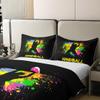 Homewish Handball Boys' Cotton Duvet Cover Set, Colorful Ink Graffiti Style, 155 x 220 cm view 4