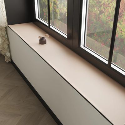 Pink Diatomaceous Earth Window Sill Mat, 72 x 8 in