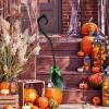 Halloween Witch Broom, 94 cm, with Bow view 3