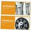 Flaroey Extra Small Bagua Pendant, Retro Metal Wind Chime view 2