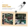 Flaroey Extra Small Bagua Pendant, Retro Metal Wind Chime view 3