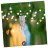 Flaroey Extra Small Bagua Pendant, Retro Metal Wind Chime view 4