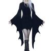 Women's Bat Vampire Halloween Costume Dress, Navy, XXL view 1