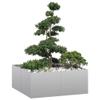 Hommdiy Raised Garden Bed for Garden, Balcony and Planter Box, 100 x 100 x 40 cm, Galvanized Steel view 1