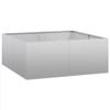 Hommdiy Raised Garden Bed for Garden, Balcony and Planter Box, 100 x 100 x 40 cm, Galvanized Steel view 2
