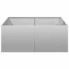 Hommdiy Raised Garden Bed for Garden, Balcony and Planter Box, 100 x 100 x 40 cm, Galvanized Steel view 4
