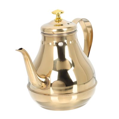 HOODANCOS Stainless Steel Teapot with Infuser, Large Capacity