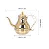HOODANCOS Stainless Steel Teapot with Infuser, Large Capacity view 2