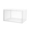 TOYANDONA Transparent Plastic Shoe Boxes with Buckle view 4