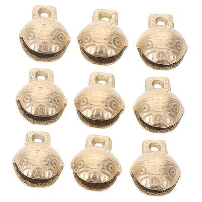 ULDIGI Small Copper Bells, 10-Pack, Retro Hanging Decor