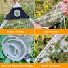 Transparent Waterproof PVC Tarp, 0.35 mm, 1 x 1.5 m view 2