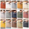 Corduroy Throw Pillow Cover, Charcoal Gray, 50 x 60 cm view 2