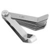 Ejoyous Feeler Gauge, 0.05–1.00 mm, Curved Stainless Steel view 2